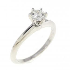 ティファニー クラシックソリティア リング 0.31CT I VVS2 3EXT