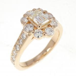 K18PG ダイヤモンド リング 0.531CT