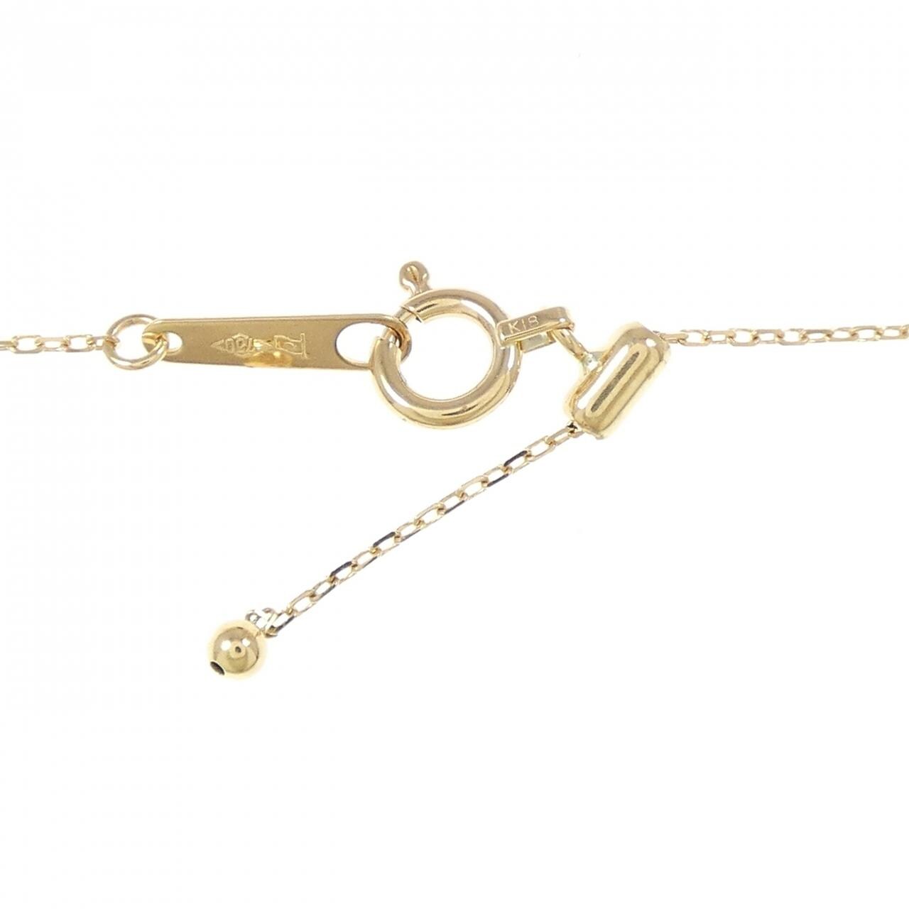 K18YG chain necklace