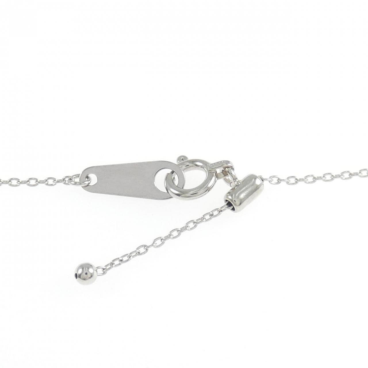 PT900/PT850 ルビー ネックレス 0.93CT