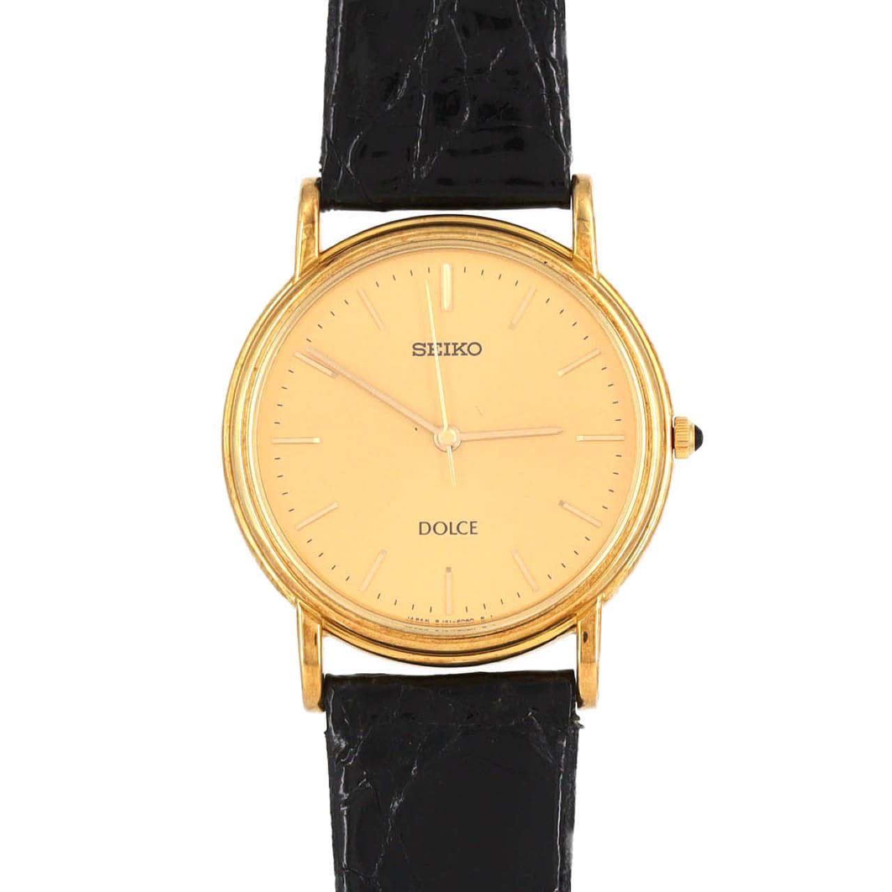 [No Maintenance Rebate Price] SEIKO Dolce YG 8J41-6060 YG Quartz