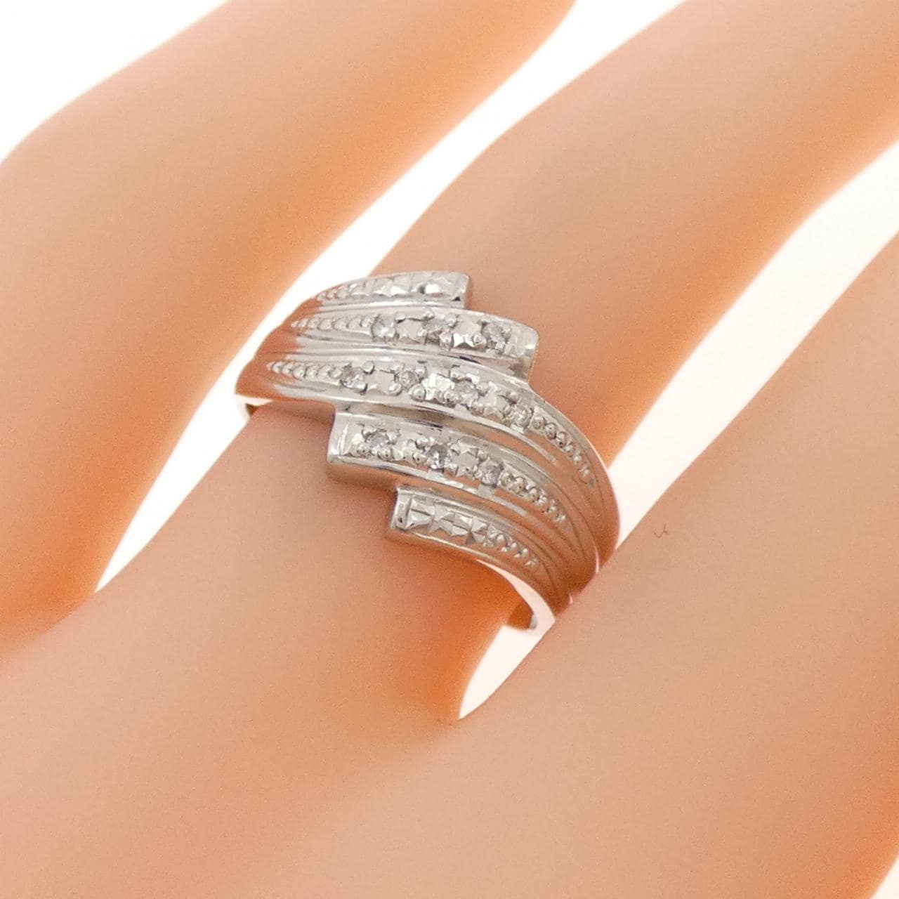 PT900 ダイヤモンド リング 0.05CT