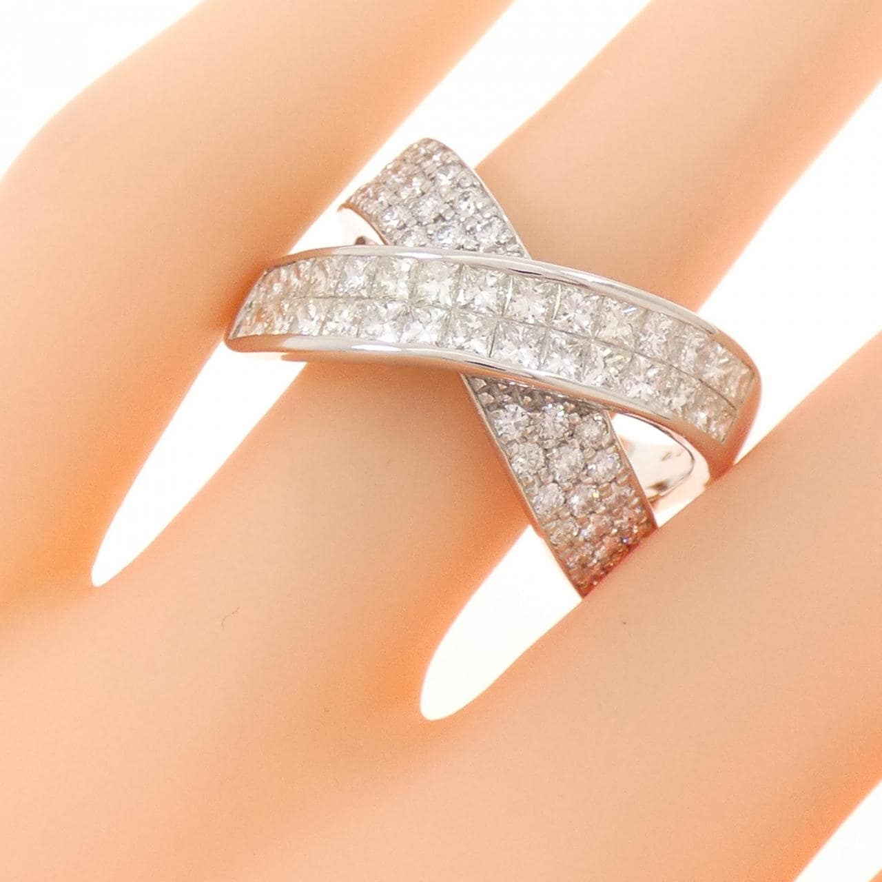 PT900 ダイヤモンド リング 2.00CT