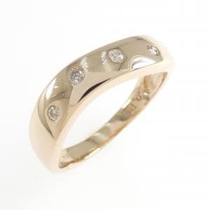 K18PG ダイヤモンド リング 0.10CT