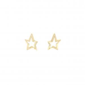 スタージュエリー K18YG ピアス