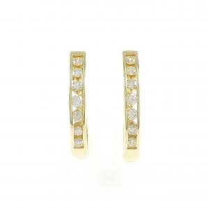 K18YG ダイヤモンド ピアス 1.00CT