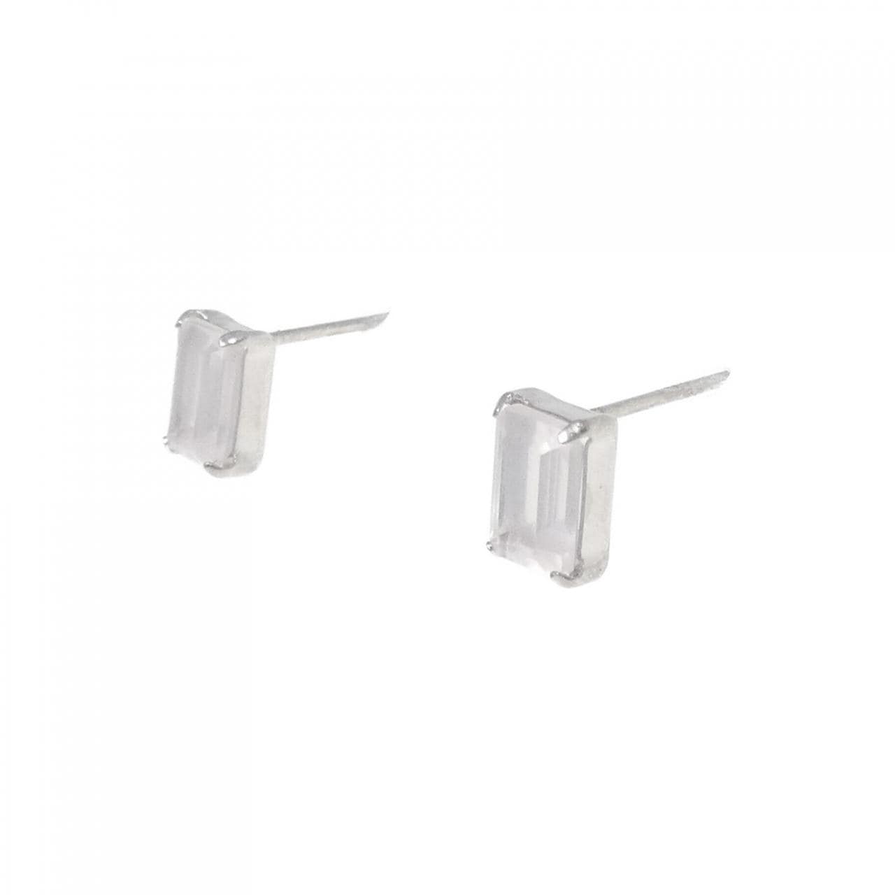 [新品] PT石英耳環