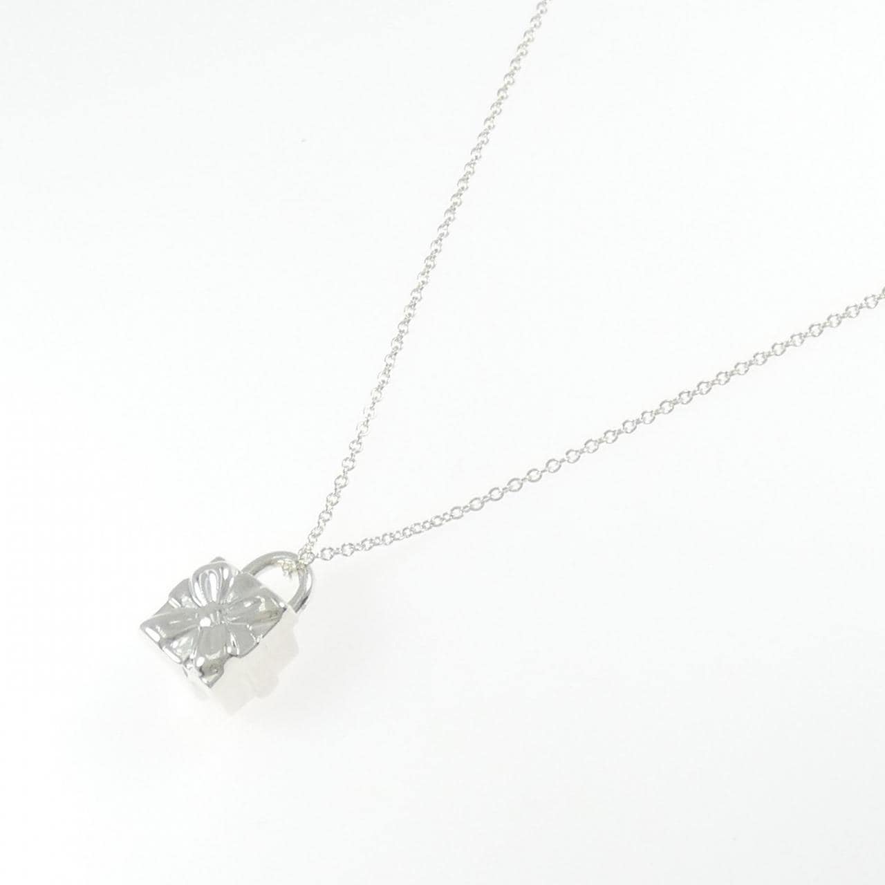 ティファニー ボウ ボックス ネックレス