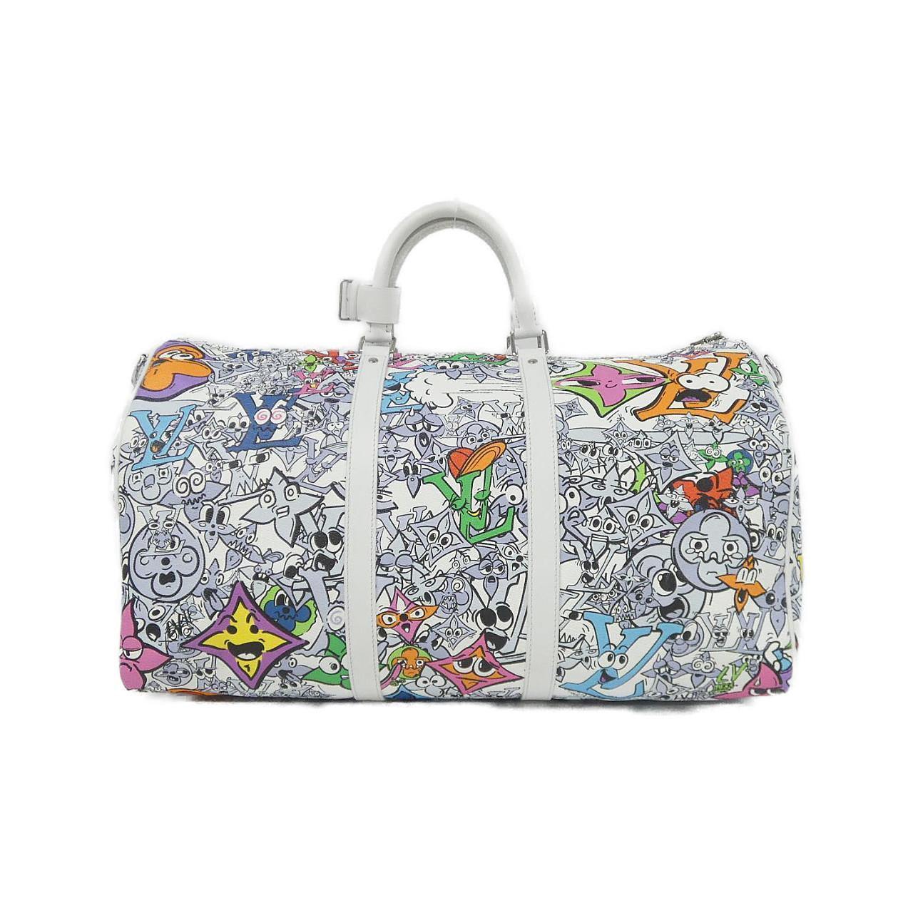 ルイヴィトン モノグラム コミック キーポル バンドリエール  2023SS 50cm M21863 ボストンバッグ