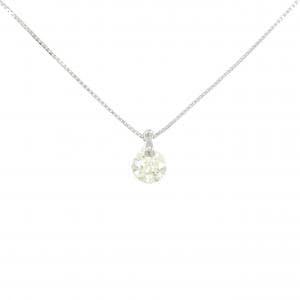 PT900/PT850 ダイヤモンド ネックレス 1.128CT