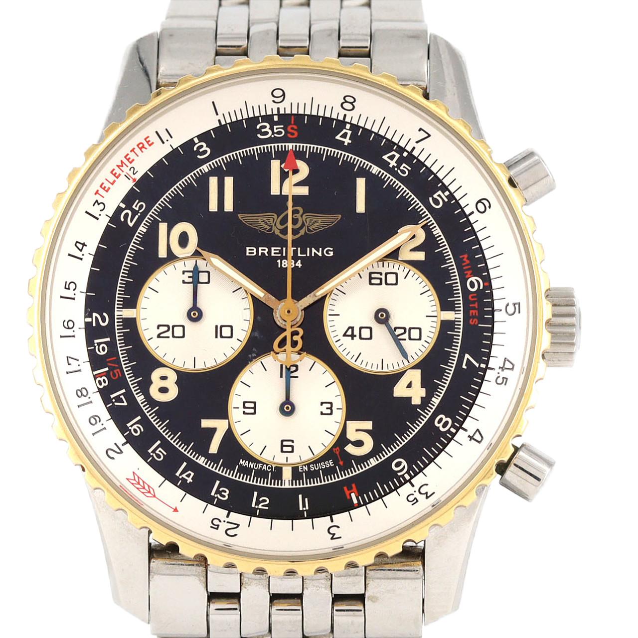 ブライトリング ナビタイマー92 D30022 SSxYG 自動巻