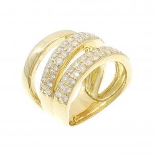 K18YG ダイヤモンド リング 1.20CT