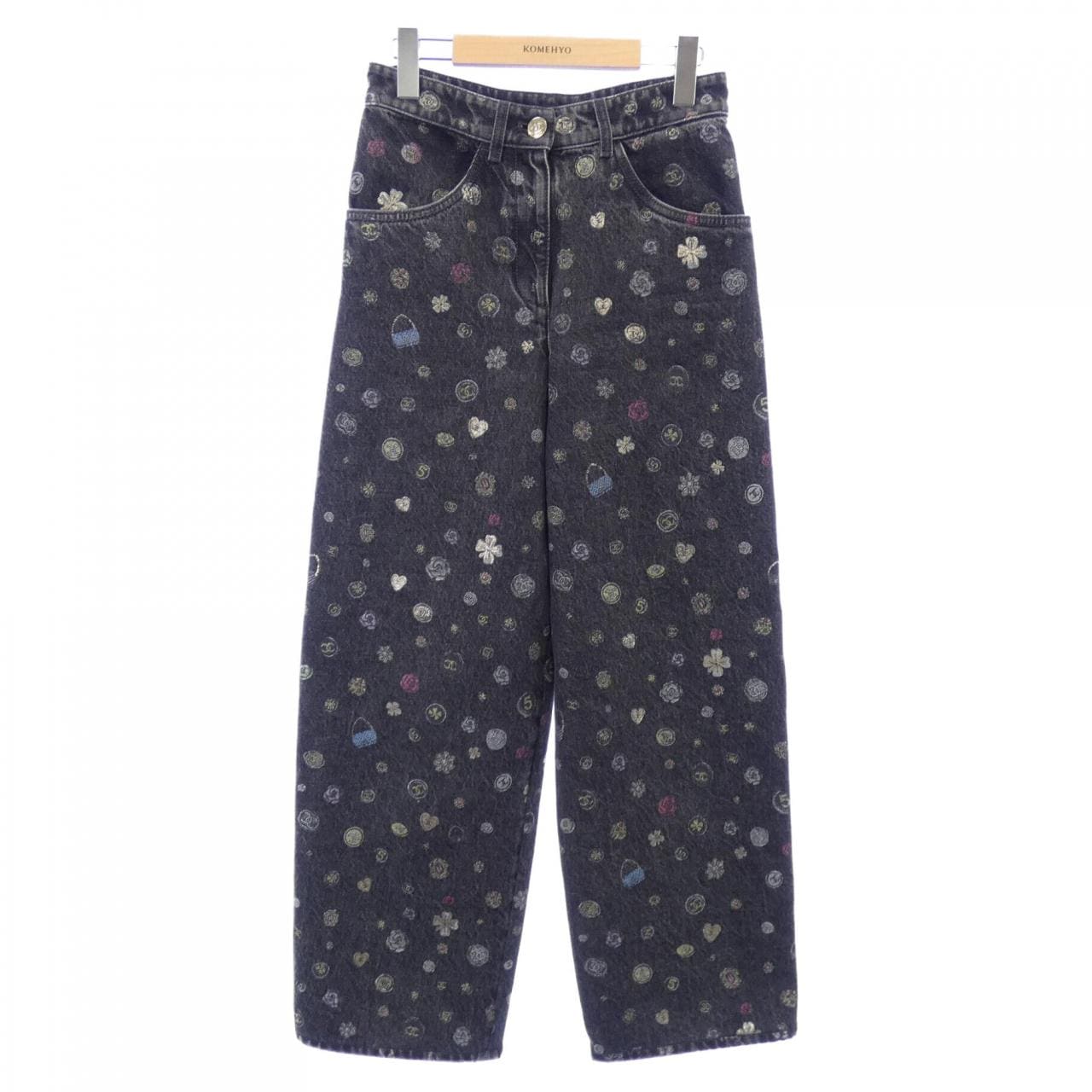 シャネル CHANEL LOOK37 P80302V72727 25B ジーンズ