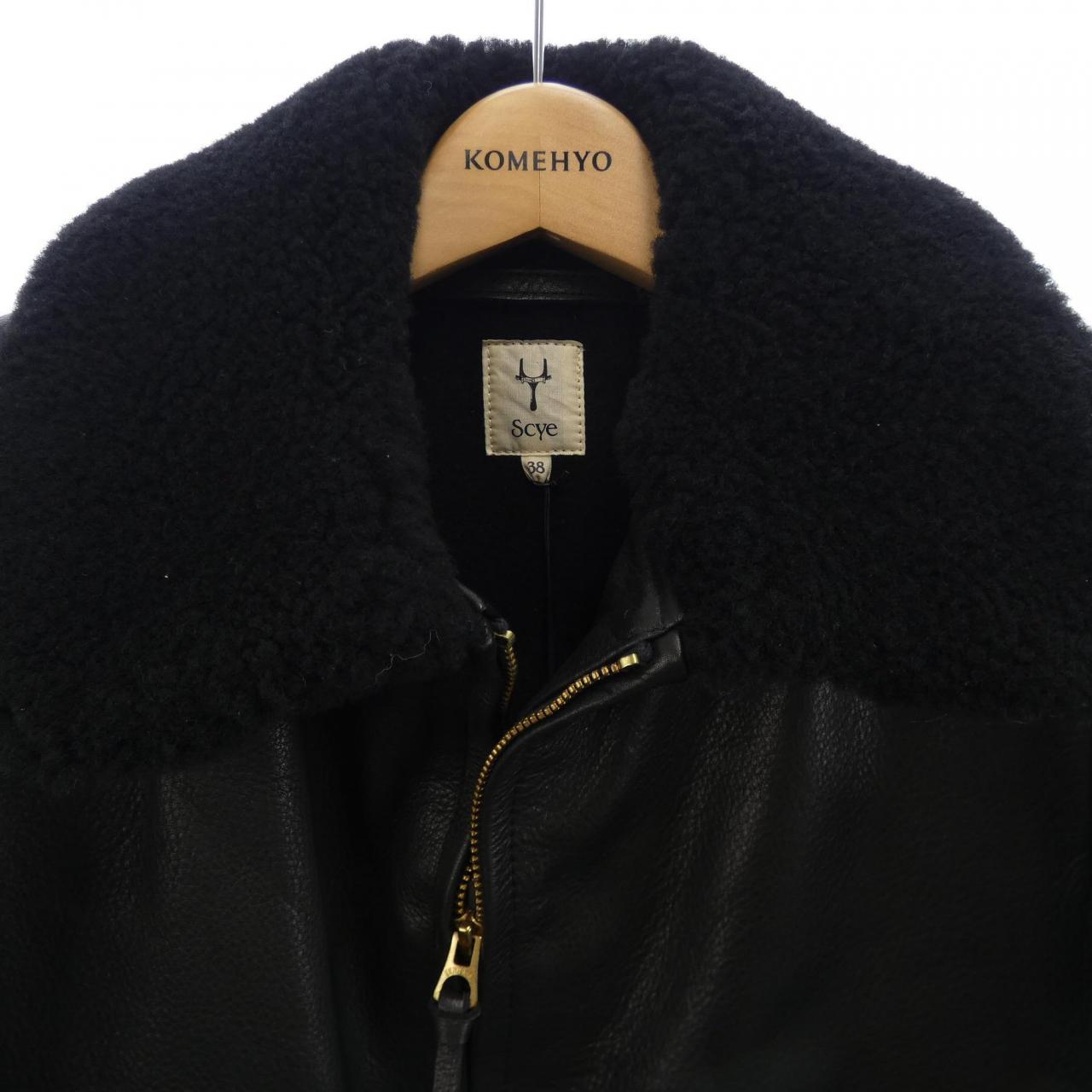 サイ SCYE MPB-182W レザーライダースジャケット