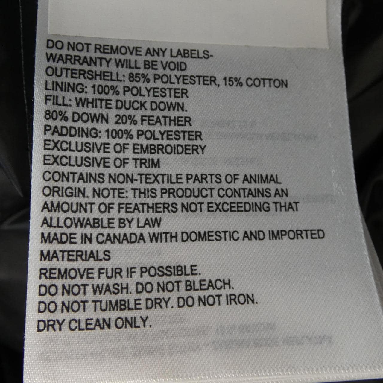 カナダグース CANADA GOOSE BLACK LABEL 3426MB CHATEAU シャトー ダウンコート