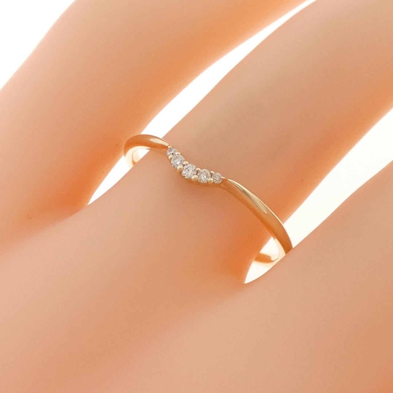アガット ダイヤモンド リング 0.03CT