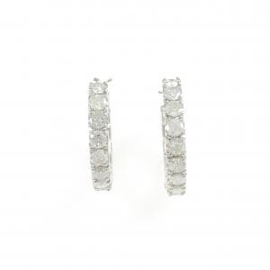PT900 ダイヤモンド ピアス 2.00CT
