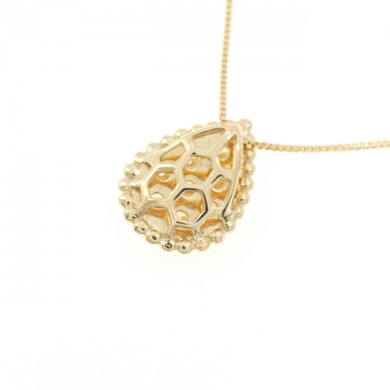 K18YG ダイヤモンド ネックレス 0.28CT