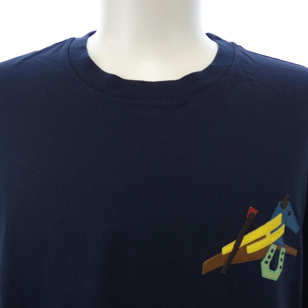 エルメス HERMES パズル･エケストル　PUZZLE QUESTRE *21-5756 Tシャツ