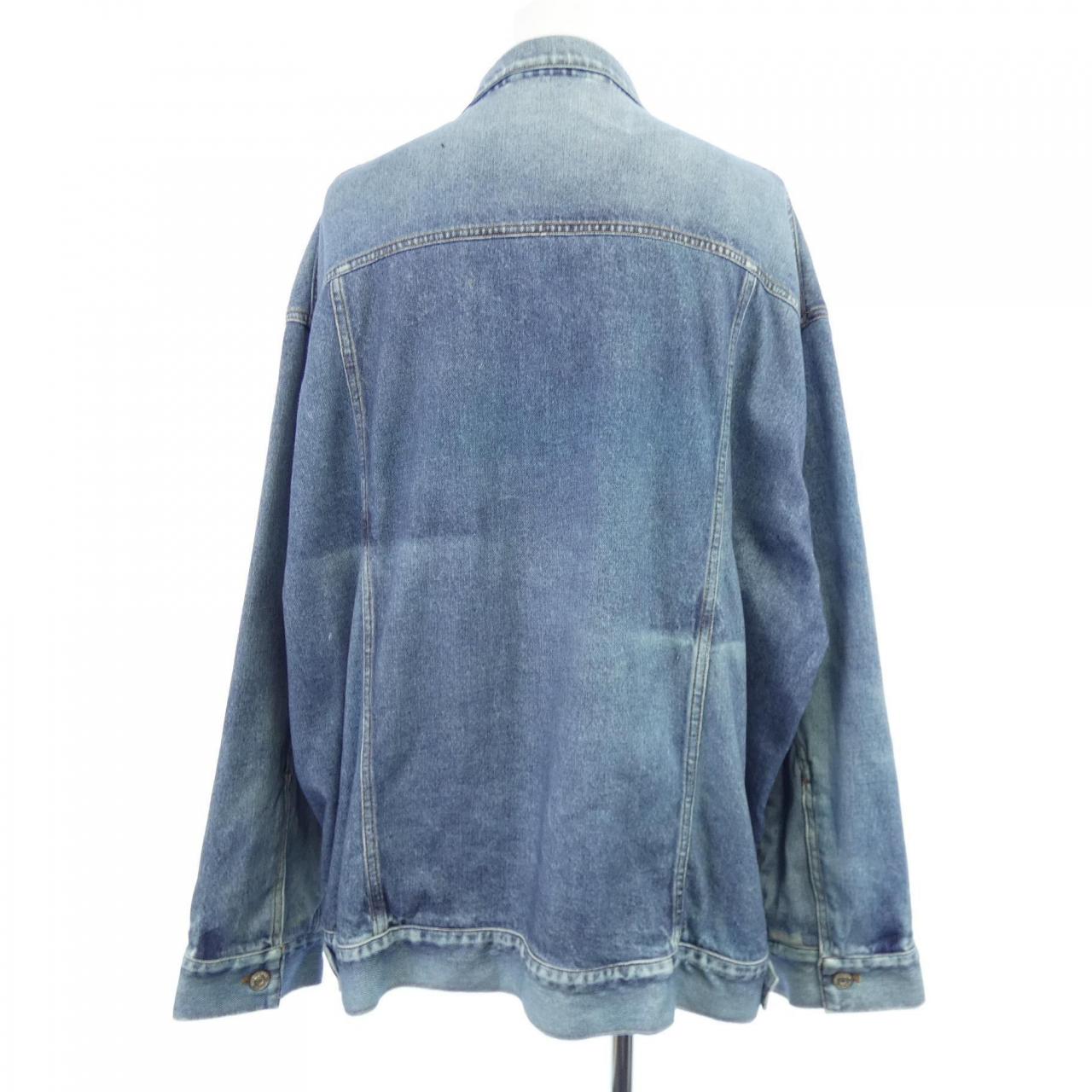 BALENCIAGA 714044 TNVA4 男女通用牛仔夹克