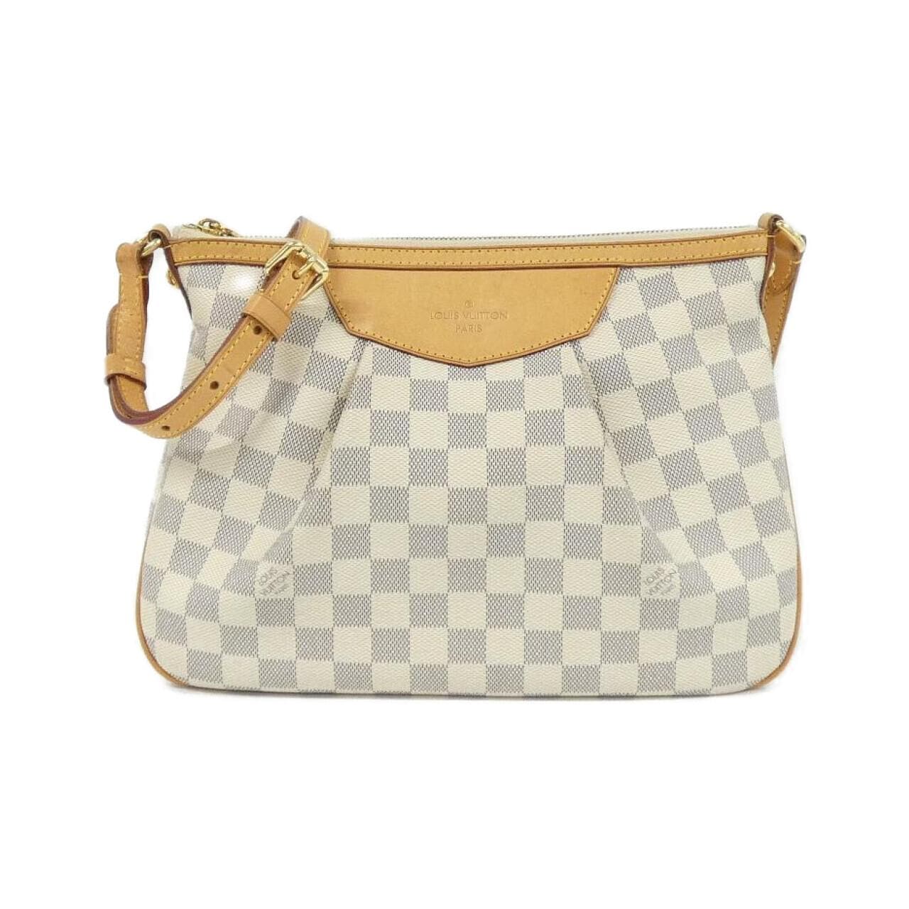 LOUIS VUITTON Damier Azur Syracuse PM N41113 Shoulder Bag