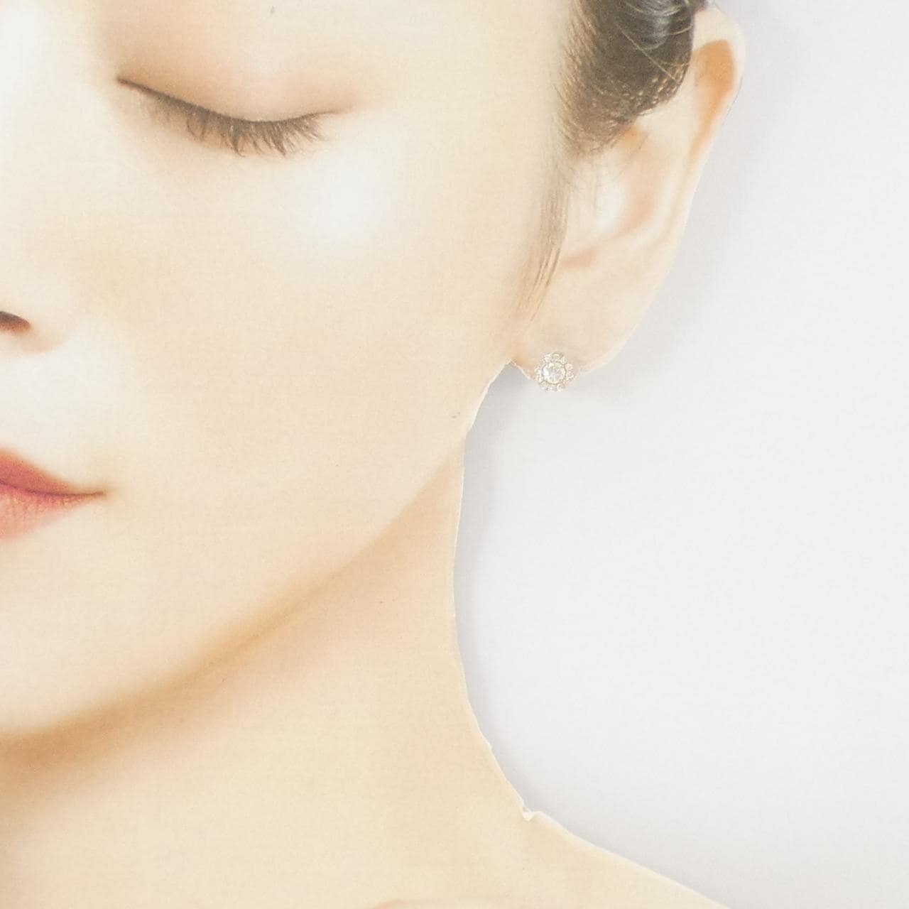 【リメイク】K18YG ダイヤモンド ピアス 0.60CT