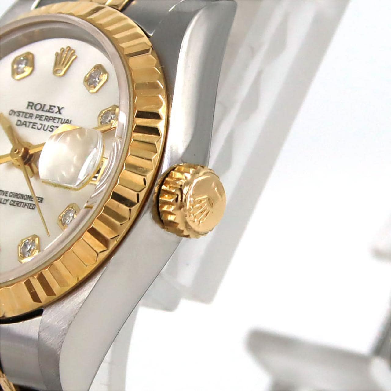 ロレックス デイトジャスト 69173NG SSxYG 自動巻 W番