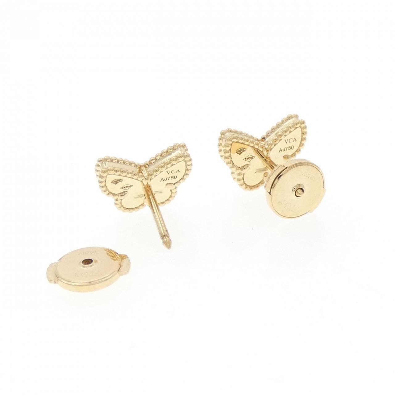 ヴァンクリーフ&アーペル スウィートアルハンブラ パピヨン ピアス