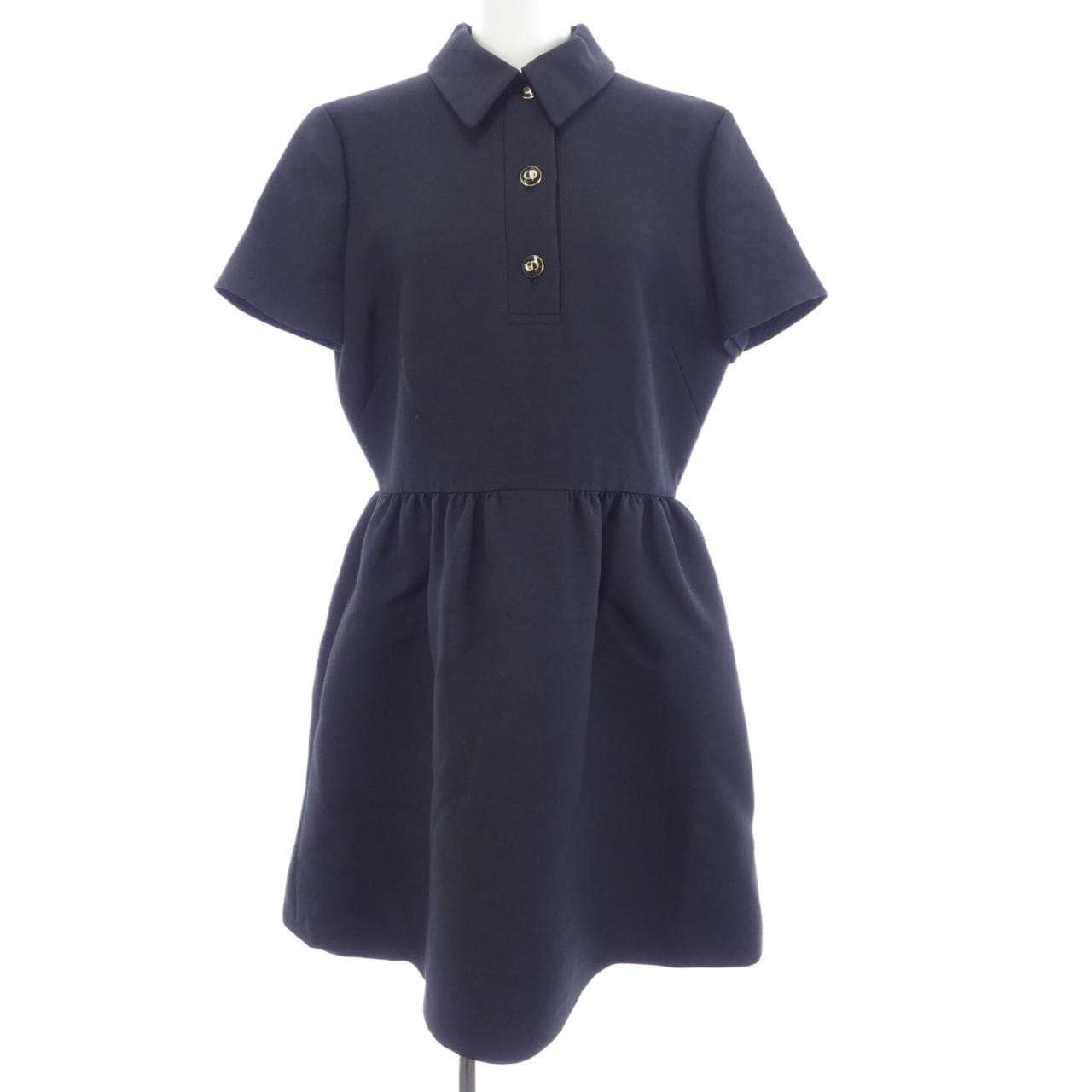 クリスチャンディオール CHRISTIAN DIOR CDボタン 111R07A1166 ワンピース