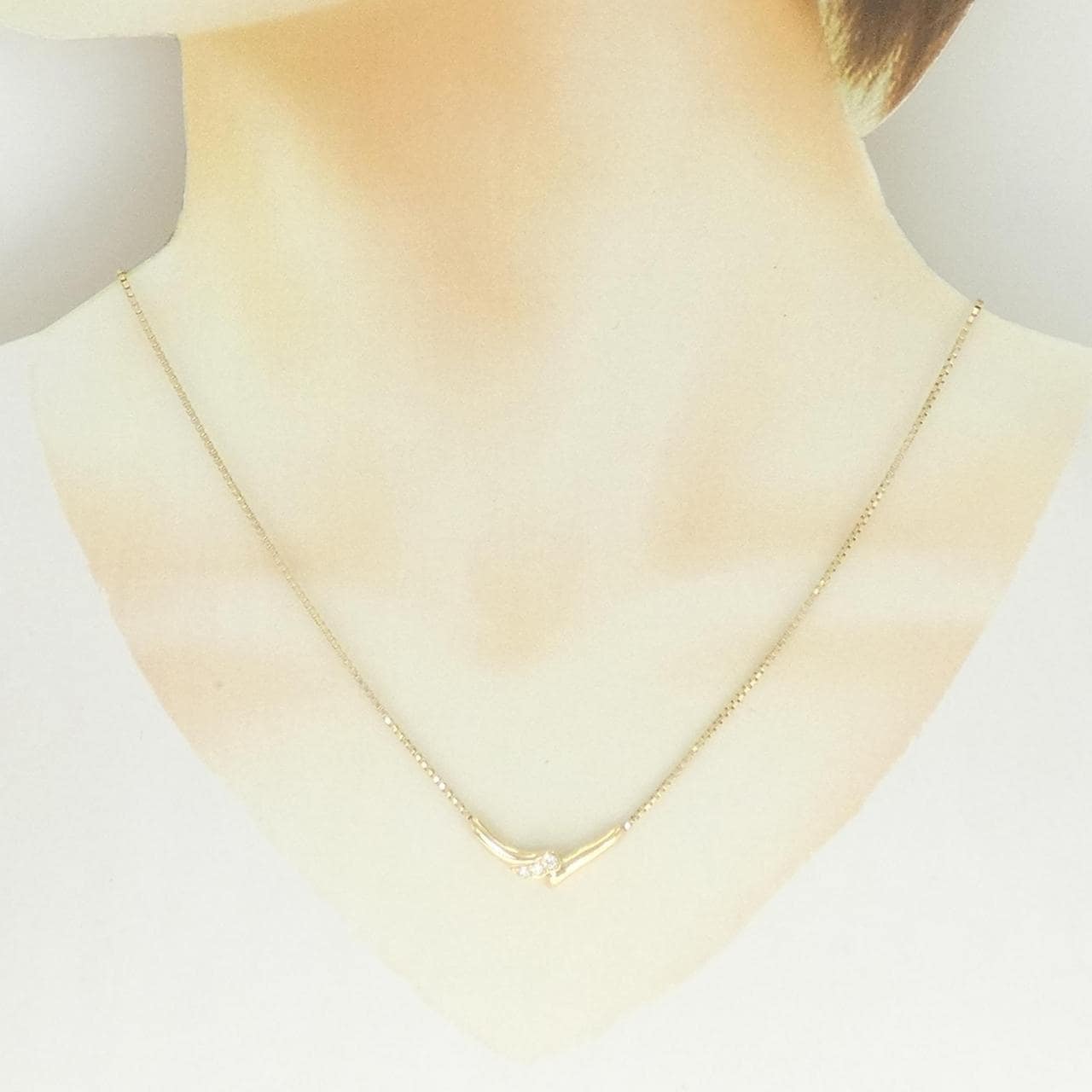 ポーラ ダイヤモンド ネックレス 0.09CT