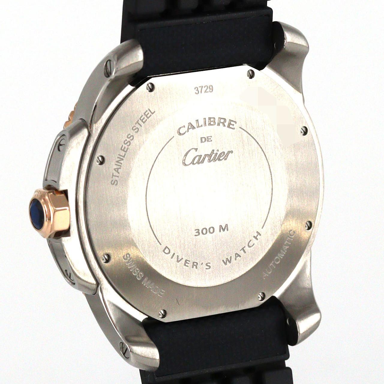 カルティエ カリブル･ドゥ･カルティエダイバー PGコンビ W2CA0008 SSxPG 自動巻