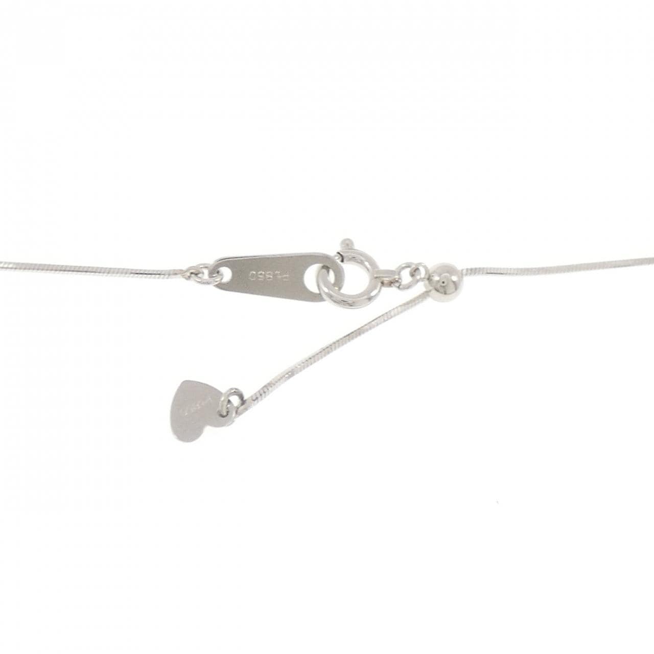 PT900/PT850 ダイヤモンド ネックレス 0.22CT