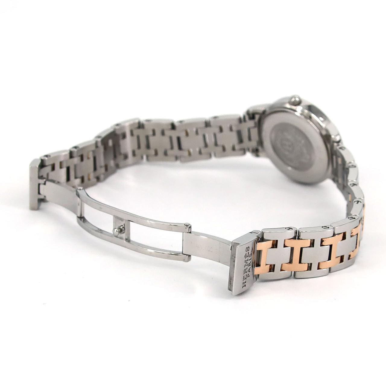 エルメス クリッパークラシック　PGコンビ CP1.221 SSxPG クォーツ