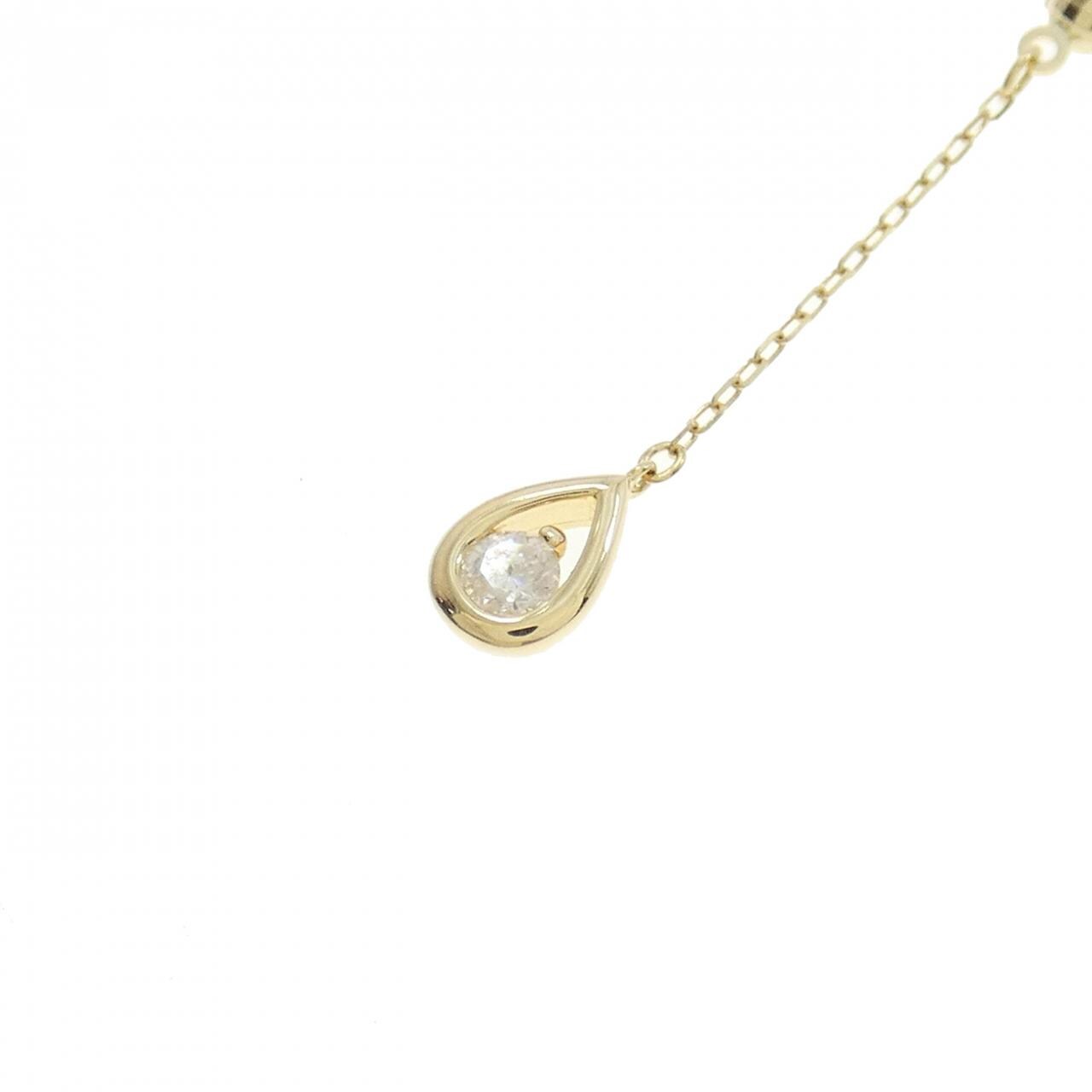 K18YG ダイヤモンド ネックレス 0.07CT