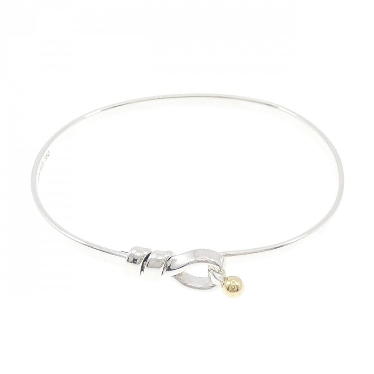 【ヴィンテージ】ティファニー フック&アイ バングル