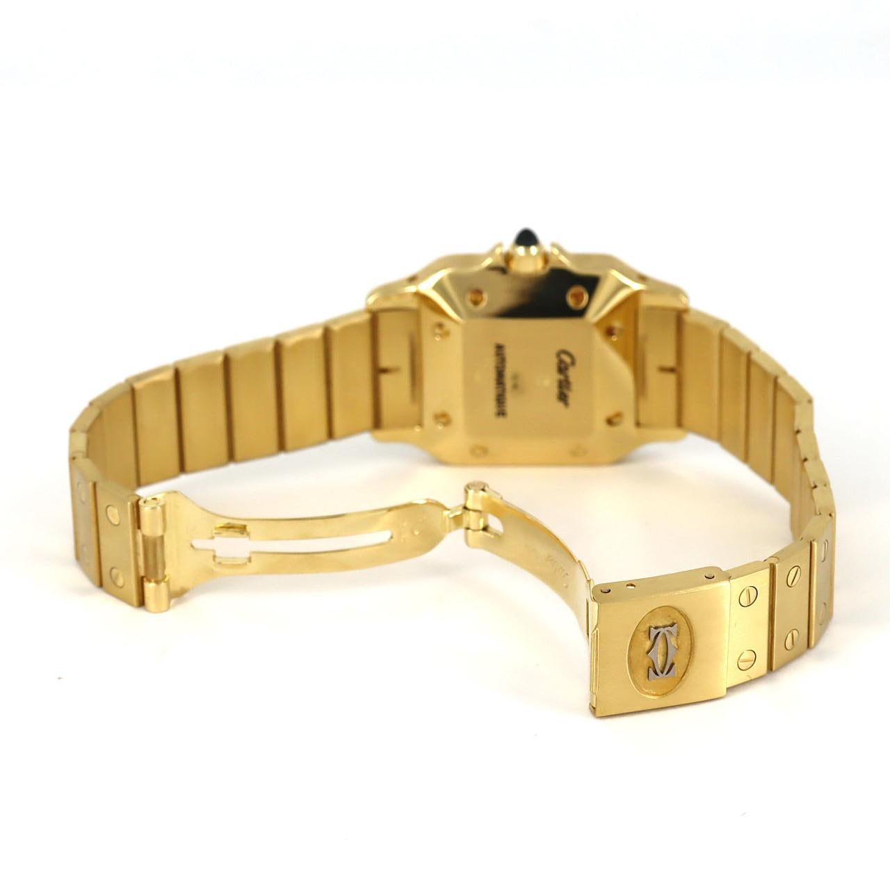 カルティエ サントスカレ LM YG9 82746788 YG 自動巻