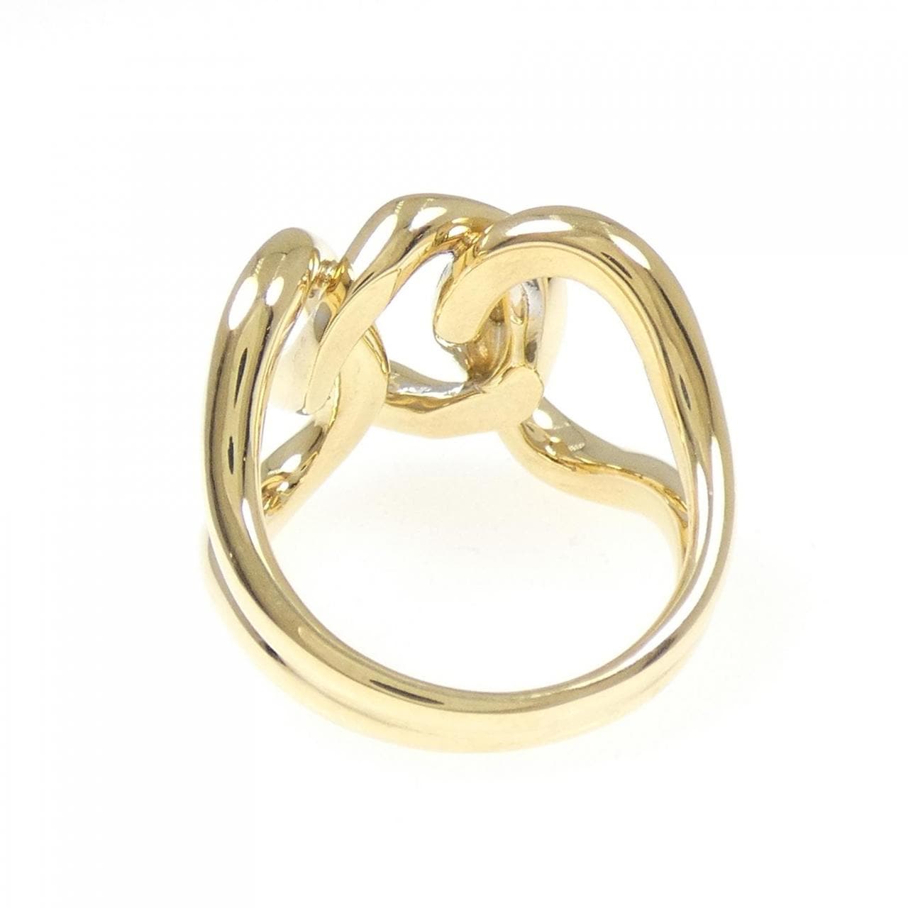 K18YG ダイヤモンド リング 0.19CT