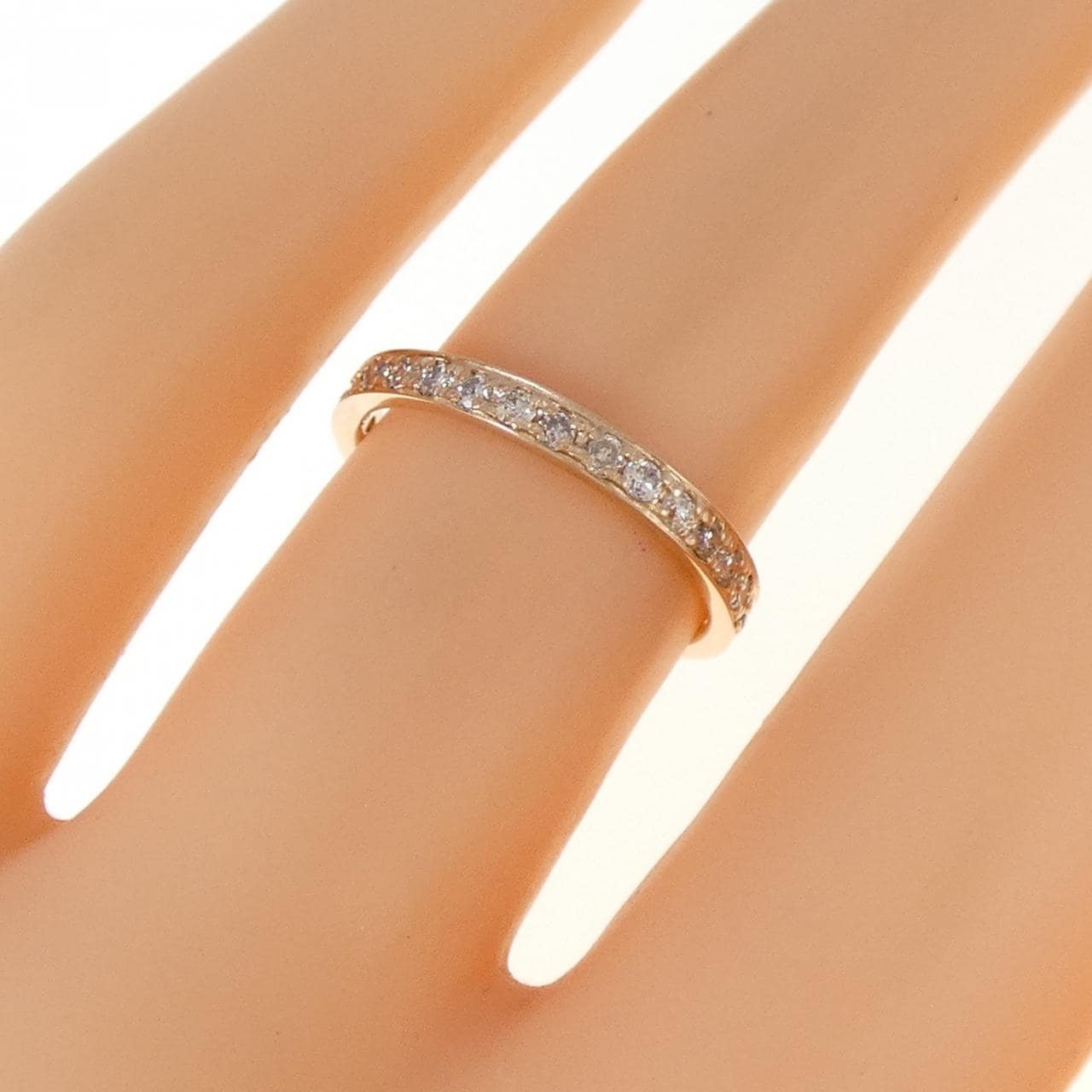 K18PG ダイヤモンド リング 0.30CT