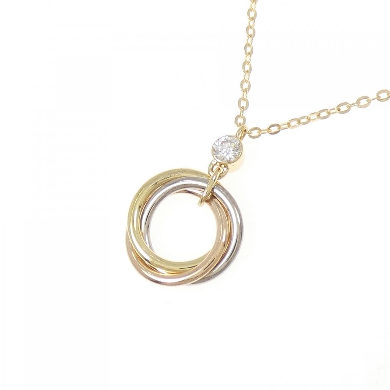 カルティエ トリニティ ネックレス