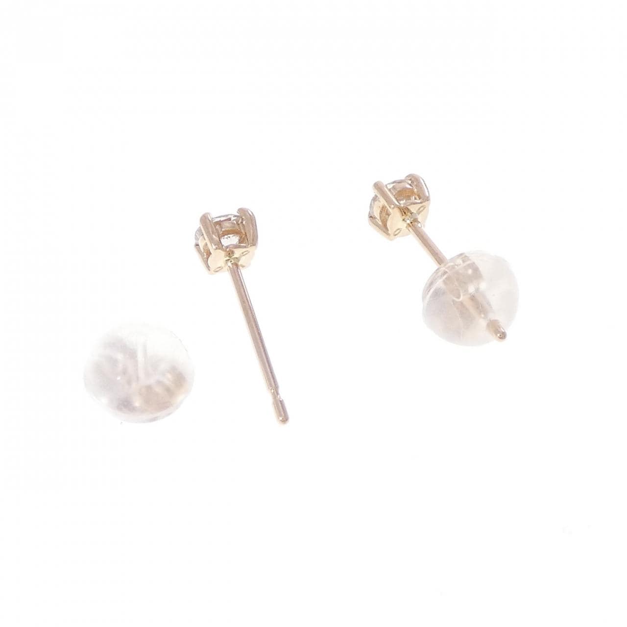 K18PG ダイヤモンド ピアス 0.20CT