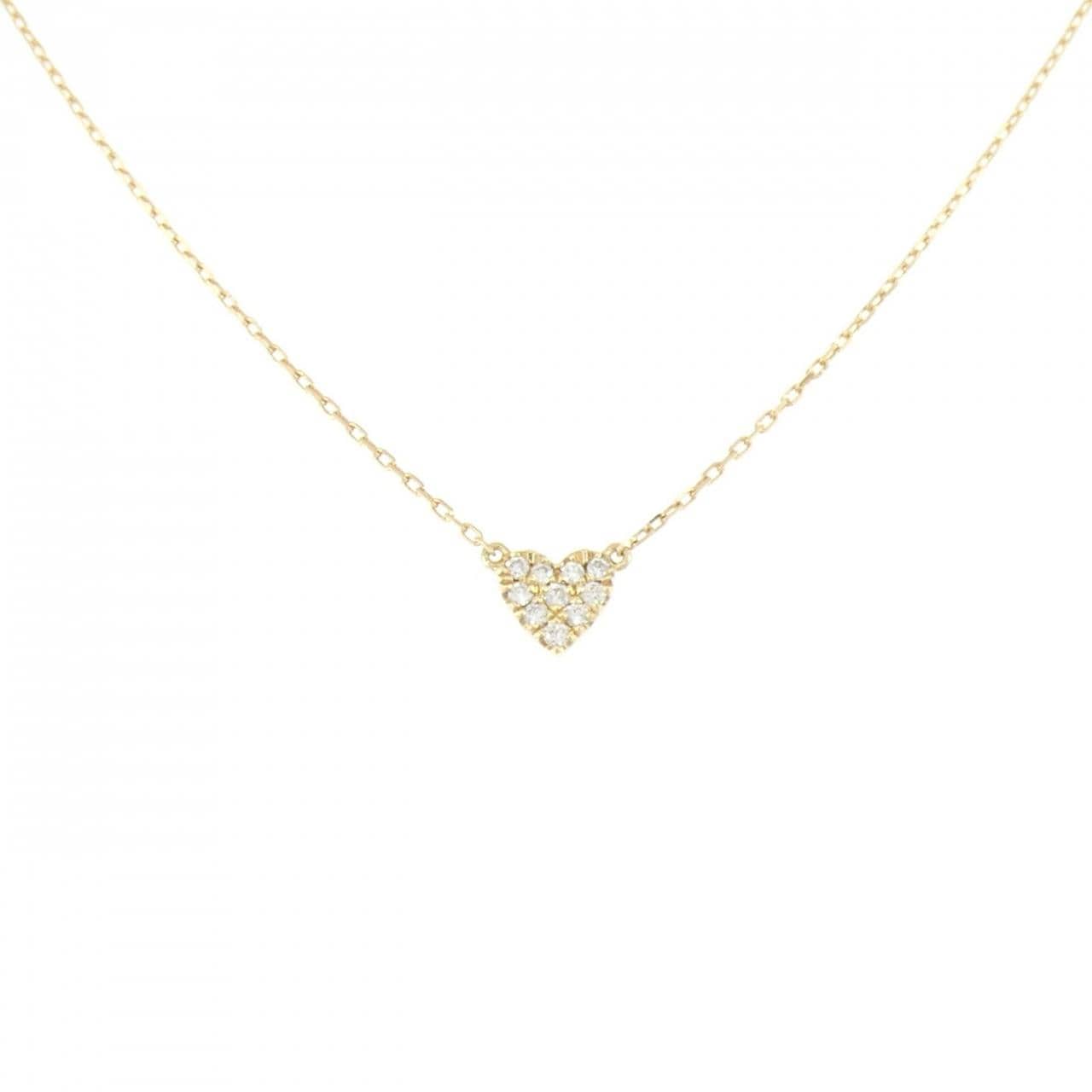 アーカー ハートパヴェ ネックレス 0.05CT