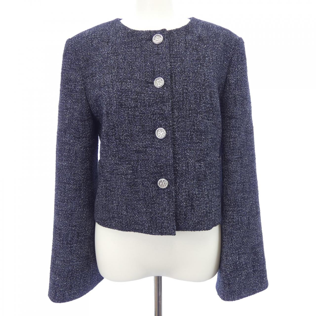 フォクシーニューヨーク FOXEY NEW YORK 44852 ノーカラージャケット