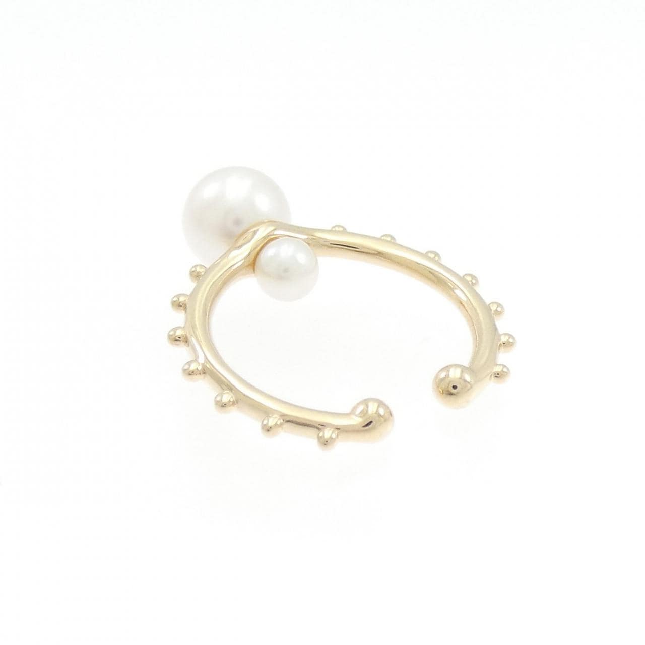 ヒロタカ アコヤパール イヤーカフ 片耳