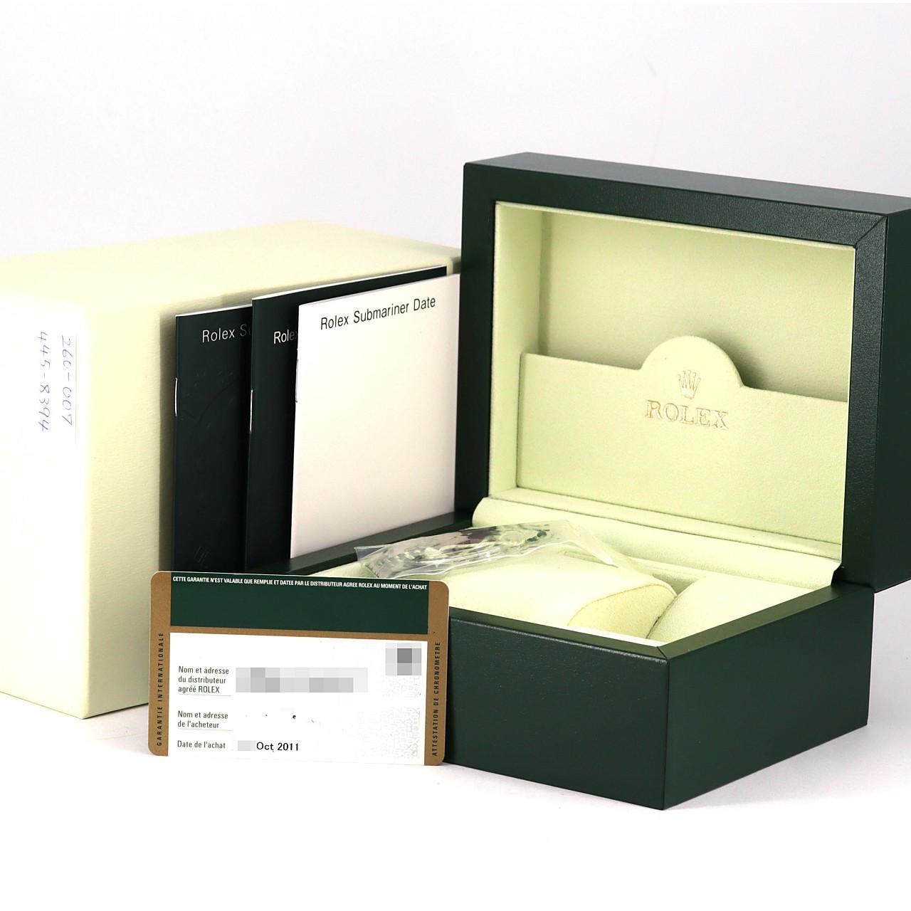 ロレックス サブマリーナーデイト 116610LV SS 自動巻 G番