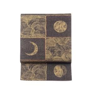 袋帯　紬織　芯なし仕立