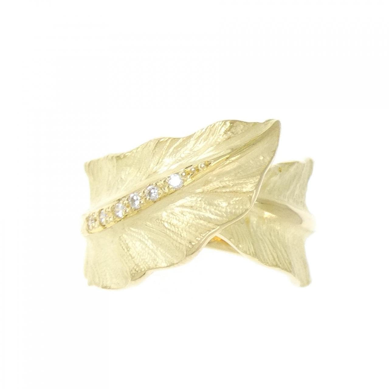 K18YG ダイヤモンド リング 0.06CT