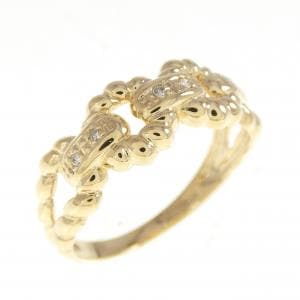 K18YG ダイヤモンド リング 0.03CT