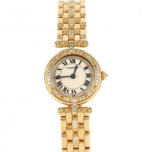 Cartier Panthere VLC SM YG/D Bracelet D WF5030FD YG Quartz