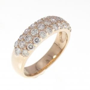 K18PG ダイヤモンド リング 1.00CT
