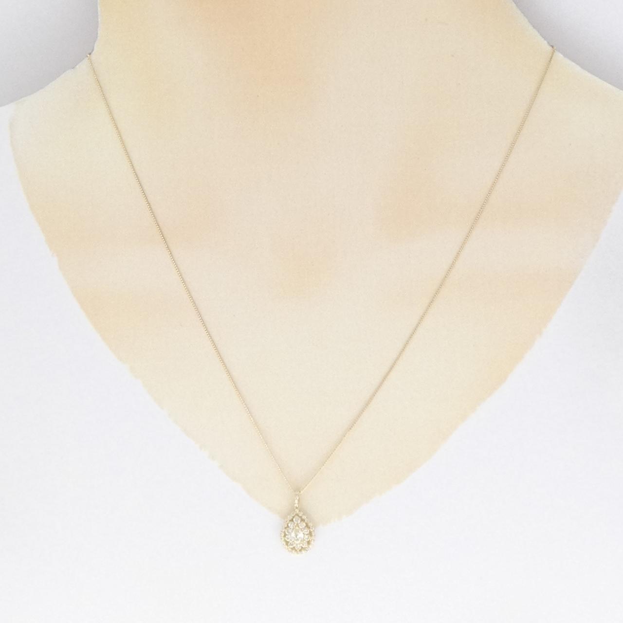 【新品】K18YG ダイヤモンド ネックレス 0.50CT